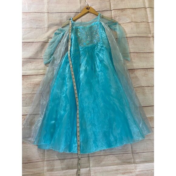 Disney Castle Collection Princess Elsa Girls Cosplay Costume Princess Dress -7/8 - Picture 6 of 12